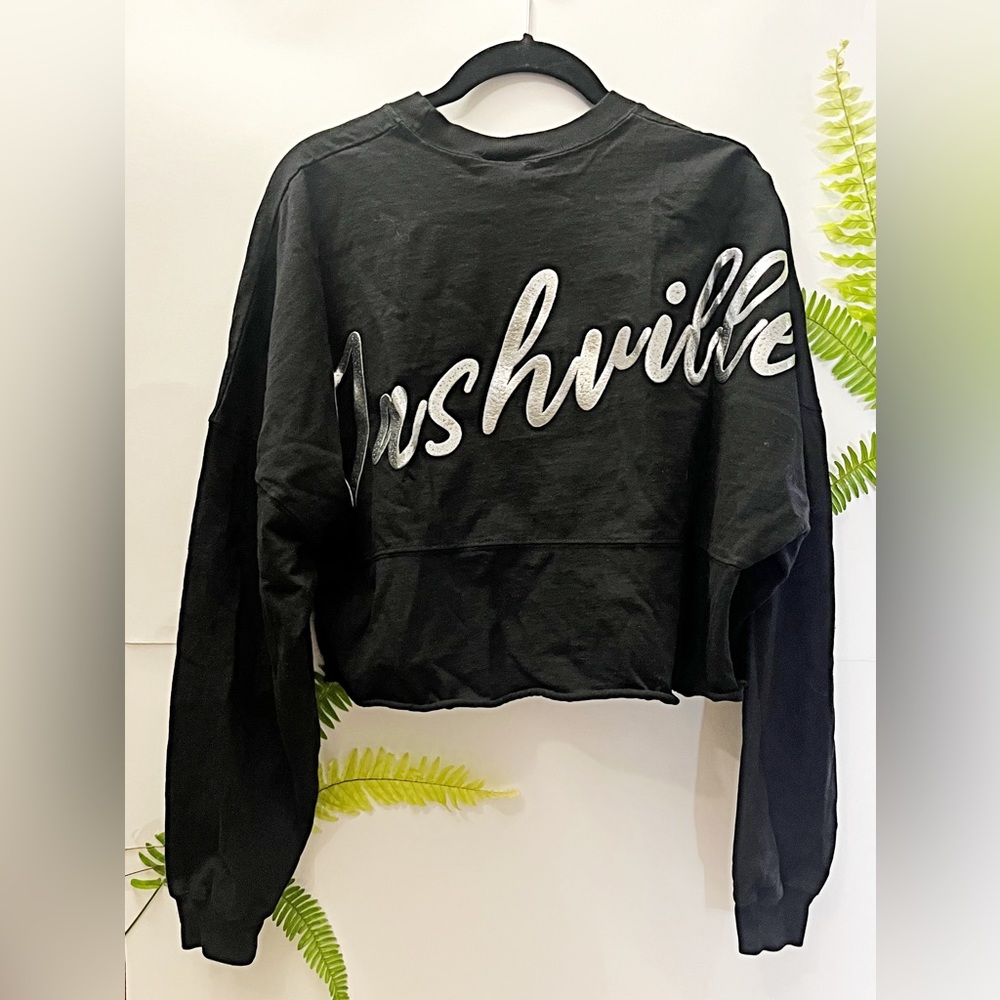 🌟2 for $5🌟 🌺Cropped Sweatshirt - Nashville - Picture 5 of 7